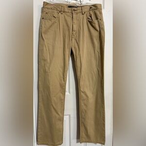 Halsey Men's Khaki Pants Straight Leg Size 36